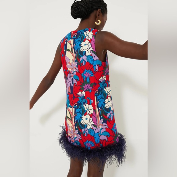 Tuckernuck Climbing Cosmos Sleeveless Mod Ellie Dress - Picture 4 of 8